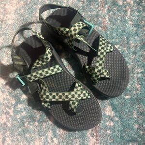 Chaco Sandals Green Womens 10